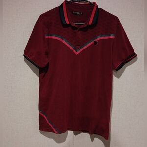 Red Polo Shirt with Modern Sporty Design